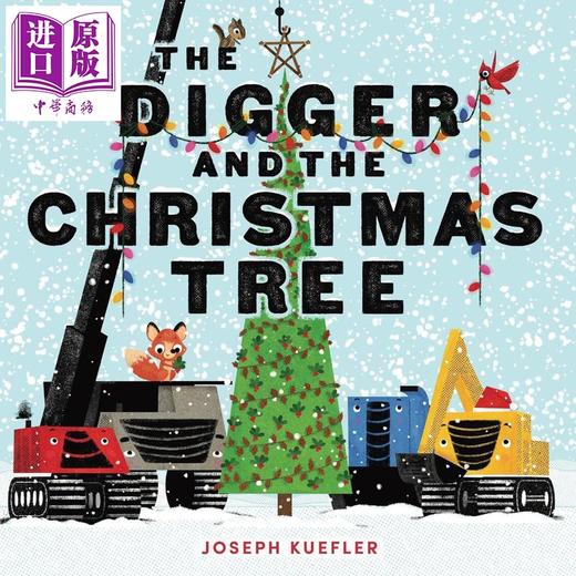 预售 【中商原版】挖掘机与圣诞树 The Digger and the Christmas Tree 英文原版 圣诞节主题儿童绘本 图画故事书 进口童书礼物书 商品图0