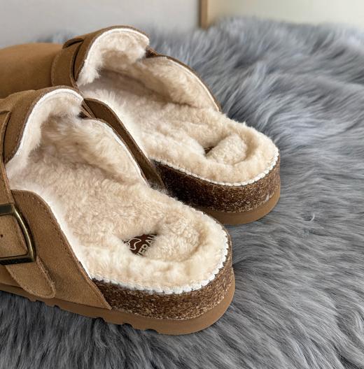 【澳洲品牌】EVERAU 冬夜漫游勃肯加绒鞋EA5063 商品图5