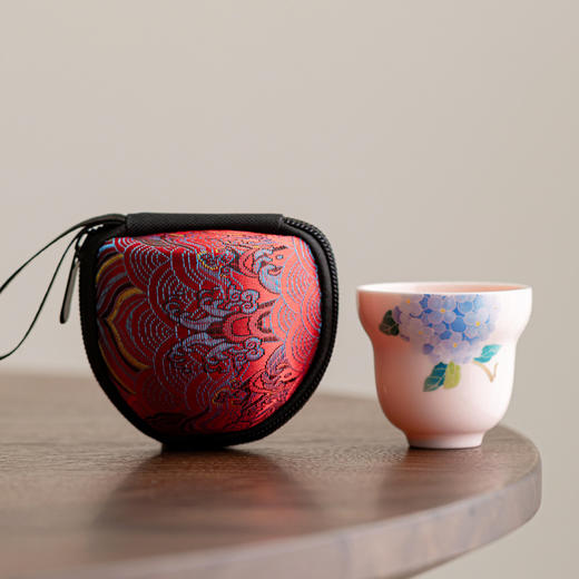 「高颜值！手工陶瓷茶杯」家用葫芦主人杯功夫茶具单杯品茗杯茶碗餐饮用具 商品图0