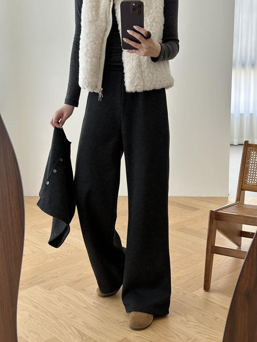 超时髦Acme一裤两穿双重显瘦可拆卸屁帘直筒裤 商品图12