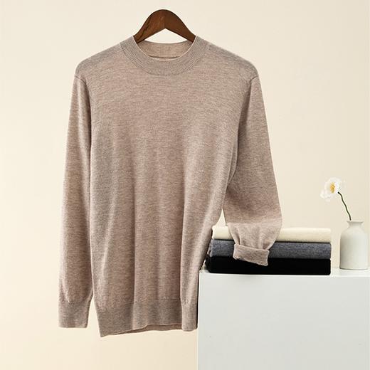 100%绵羊毛圆领聚暖针织衫（多色可选） 商品图4