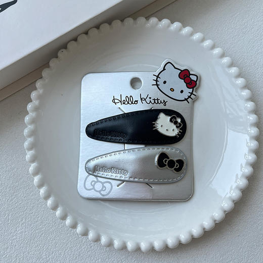 少女可爱百搭银黑KT对夹-纪念日百货门店同款167749304 商品图1