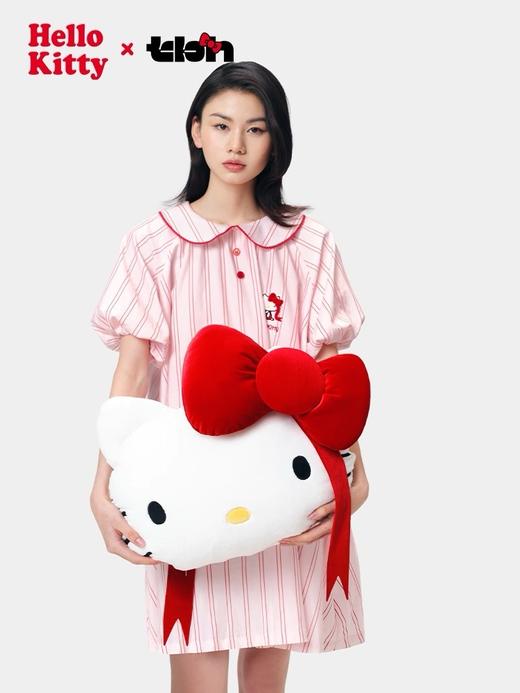 D112537二合一法兰绒抱枕毛毯黑皮豹纹组合毯靠垫 商品图2