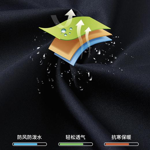 岸纾 90白鸭绒三防行政经典夹克羽绒服 商品图4