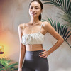跃牌【禅语梵心】蓬蓬百褶吊带瑜伽背心女运动内衣软糯内搭小吊带美背健身文胸WX5643 商品缩略图1