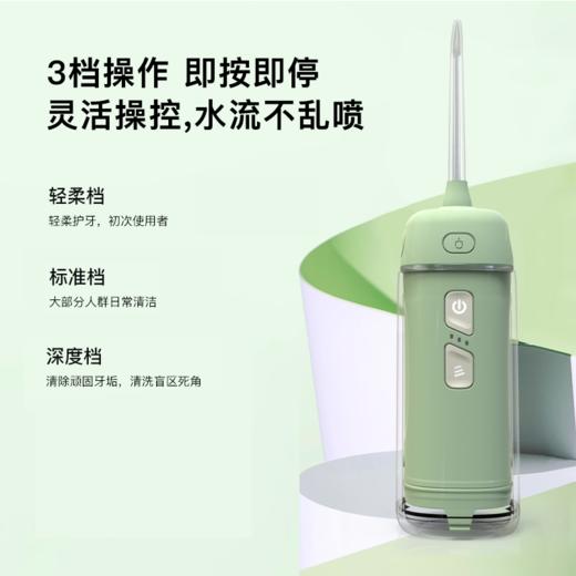 TRUSBY兔小白冲牙器，便携式水牙线家用洗牙器，配套5款喷嘴 商品图1