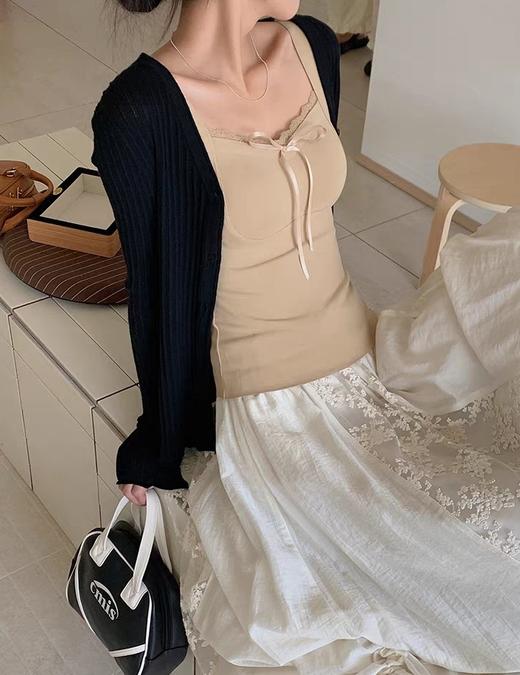 <曾小咸推荐> 德绒蝴蝶结保暖背心 日常88  商品图7