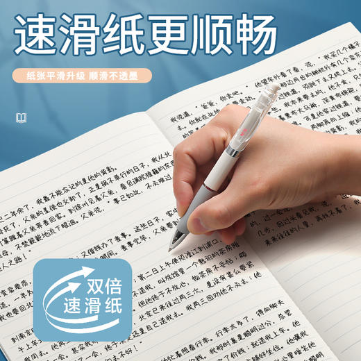 晨光无线装订本B5小清新高颜值少女笔记本记事本40页速滑纸张加厚学生日记软面抄（图案随机） 商品图4