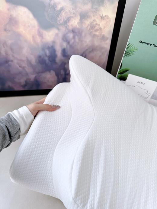 D112534支撑颈部的基本构造有效改善睡眠质量立体蝴蝶枕 商品图5