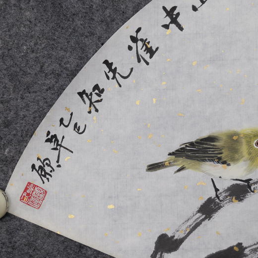 卓愿《此味山中雀先知》33x66CM 手绘纸本宣纸国画作品 商品图4