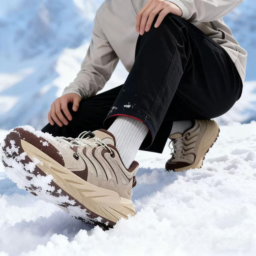 【奥莱线下专柜品牌】简届云曦秋冬款越野运动鞋/山镜1.0户外四季款运动鞋【男女同款】预售驼绒漫沙（秋冬款）36、37、38码12.5发货！ 商品图4