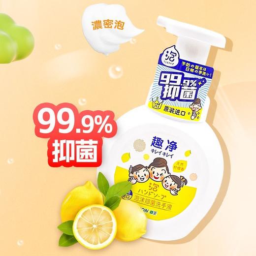 华西20251119-趣净泡沫洗手液(清爽抑菌)柠檬香250ml/一瓶 商品图0