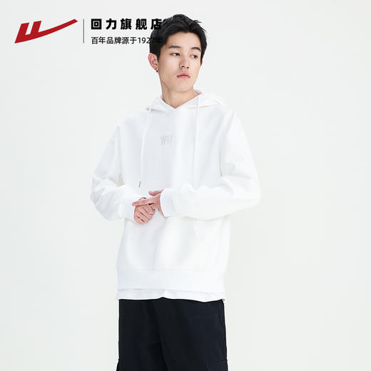 回力刺绣卫衣男生款美式春秋季情侣装潮牌痞帅高级感vintage外套 商品图4