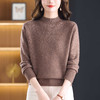 CC半高领毛衣女士秋冬季2025新款高级感洋气内搭上衣针织打底衫 商品缩略图3