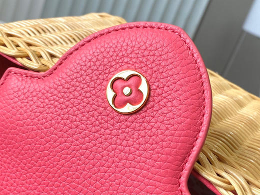 秋冬特惠💰1700 渠道级LV 新品 te级LV 动态芯片 M26005/M48865唇膏印花竹篮 本款Capucines手袋 商品图4