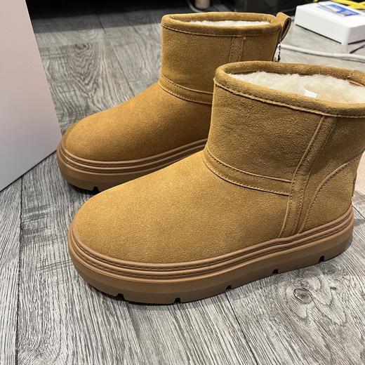 D112508小暖宝暖墩墩厚底雪地短靴轻便女加绒棉鞋E6C1DDD5 商品图2