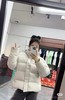 D112541梭织面料防风拒水连帽纯色羽绒服夹克 商品缩略图13