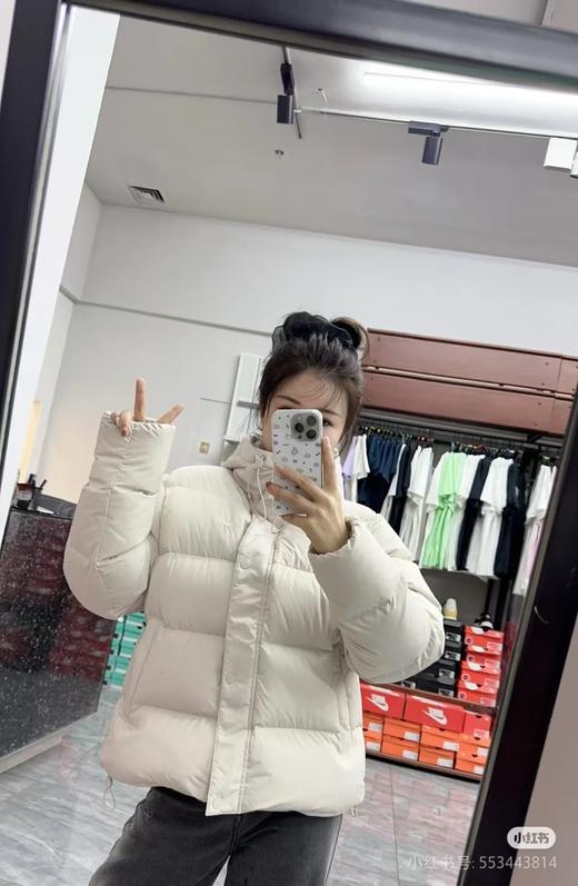 D112541梭织面料防风拒水连帽纯色羽绒服夹克 商品图13