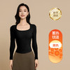 「自」全新升级【铂金会员119/天猫159/差价40】(01550)洛诗琳膨体德绒带胸垫一体打底衫2025秋冬新款显瘦打底上衣 商品缩略图3