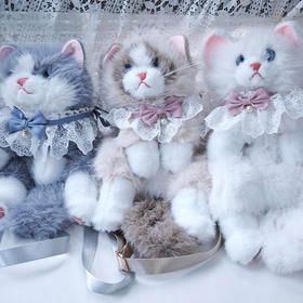 卡通45cm仿真猫咪公仔毛绒包-纪念日百货门店同款167950681