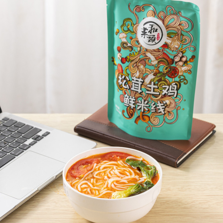 和菜头松茸土鸡鲜米线 3袋装/6袋装