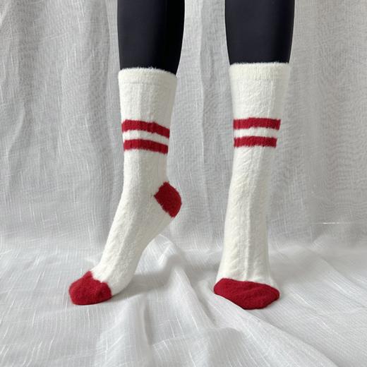 壁虎瑜伽【2511WZ440】加厚珊瑚绒圣诞袜【5天发货】 商品图2