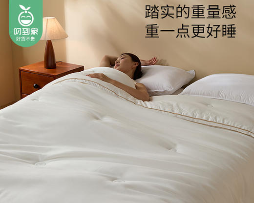 【预售-12月29日配送】佳丽斯保暖加厚澳州羊毛被/1件（220*240cm,填充物约3kg，总重量约5kg） 商品图1