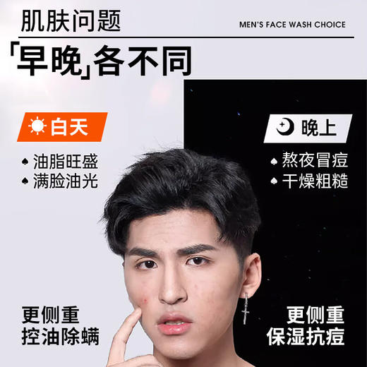 LK 男士氨基酸净颜控油洁面乳150g 商品图4
