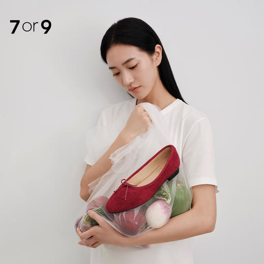 7or9玛丽珍平底鞋柔软通勤单鞋新品苹果可露丽 商品图0