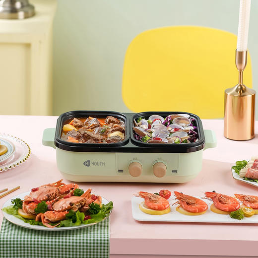 AIYOUTH艾青春多功能电烤炉DYG-07 商品图2