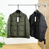 D112514冬季新款简约纯色夹克翻领羽绒服案款 商品缩略图4