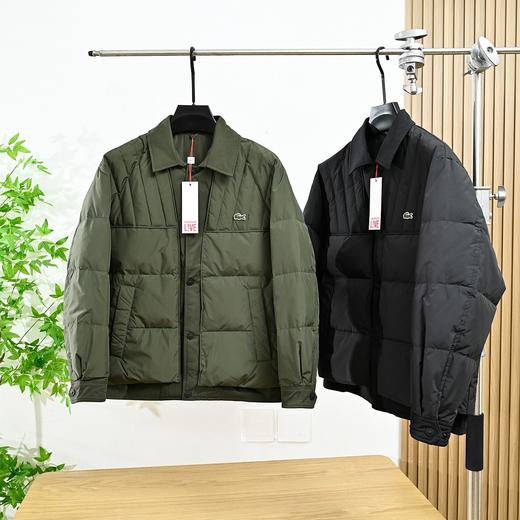 D112514冬季新款简约纯色夹克翻领羽绒服案款 商品图4