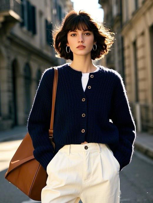 【定制版加绒T恤 】露思同款  正肩加绒保暖圆领T恤  打底衫 简约百搭~保暖不臃肿 舒适不紧勒   显瘦遮肉肉 可单穿 可打底 商品图8