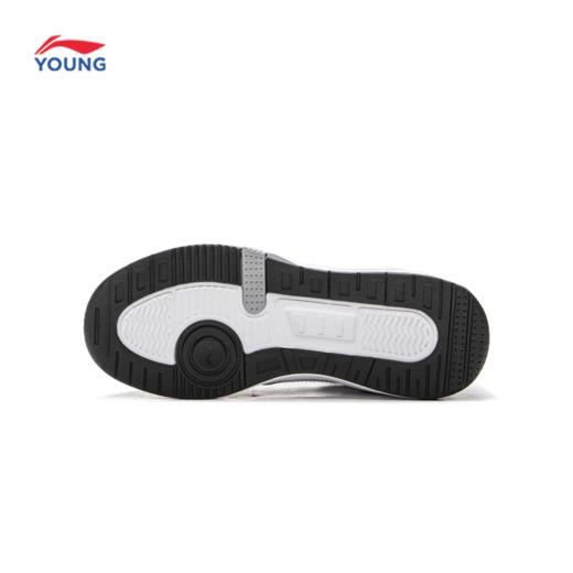 李宁男女大童SKATE 80S V5加绒保暖回弹支撑高帮童休闲鞋YKCV174 商品图4