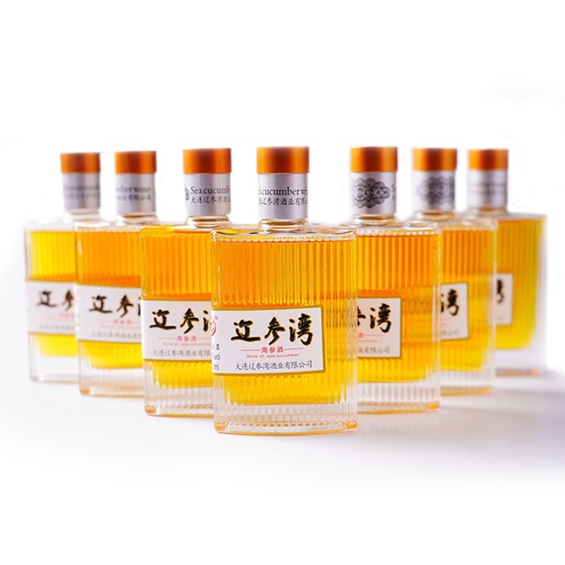 [大连人]辽参湾海参露酒39%vol(100ml/瓶*6瓶/箱)