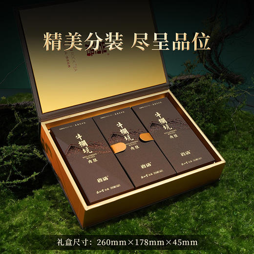 岩语 鉴山牛栏坑肉桂茶叶礼盒装 特级武夷正岩高端乌龙茶51g 商品图1