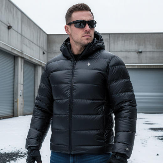 【小程序限定】加强版龙牙隐之雪狐PRO轻量便携连帽羽绒服加强版 商品图0