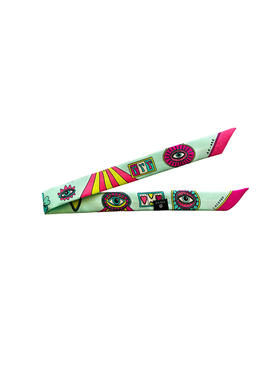 订购14周到｜AN-NEE-薄荷绿 幸运予你 2cm 腕巾［法国设计师］