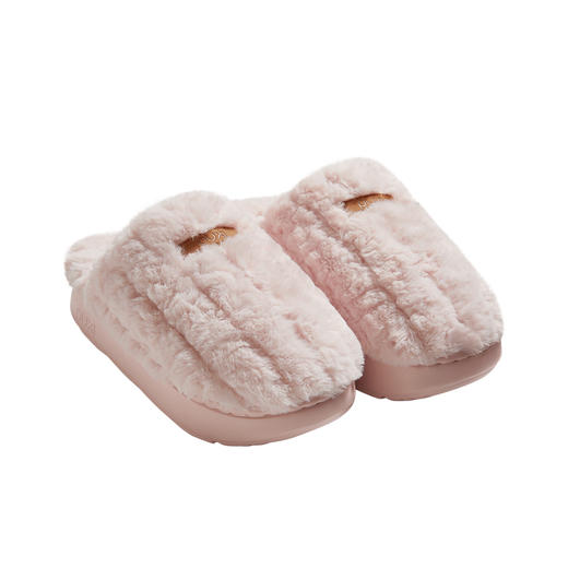 【云优选】朴西 朵朵绒居家毛毛鞋女士2025秋冬保暖加厚防滑居家室内加绒棉拖 商品图6