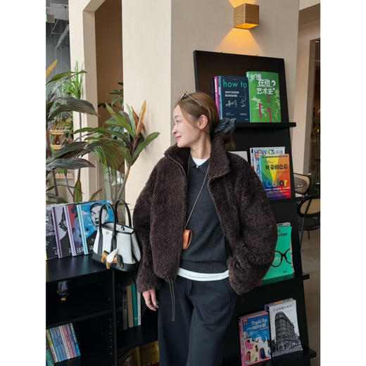 2511407   真毛～羊毛 皮毛 时髦保暖外套 商品图6