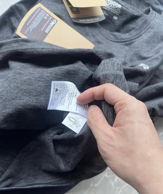 全新正品Outdoor Reserch/OR加绒保暖弹力速干运动户外长袖T恤 商品图5