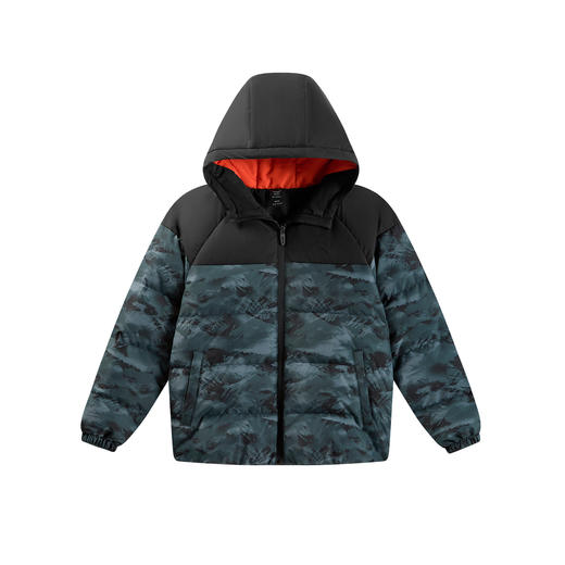 超级安踏舒暖羽绒 | 儿童连帽羽绒服秋冬保暖棉服外套352546921U 商品图0