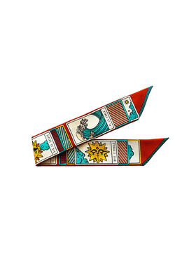 订购14周到｜AN-NEE-红色 塔罗 4cm 腕巾［法国设计师］