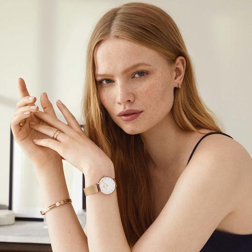 7315030017250 丹尼尔惠灵顿DANIEL WELLINGTON 鎏金曜目亮光磨砂双质感手镯男女情侣手环 商品图2