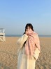 L名媛粉羊绒桑蚕丝围巾 商品缩略图2