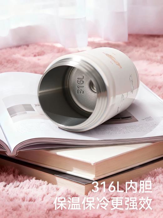 膳魔师萌宠不锈钢吸管儿童保温杯 商品图2