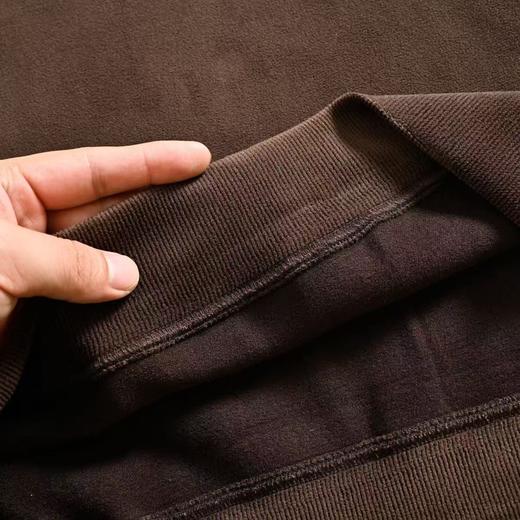 D112518秋冬季三角标logo超厚实双面摇粒绒保暖复古卫衣 商品图13