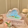 云朵蓝色郁金香小夜灯 DIY手工镜子 桌面摆件氛围灯 商品缩略图0