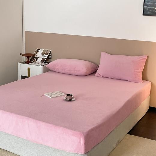 【超柔牛奶绒床笠】牛奶绒床笠秋冬保暖加厚230g超柔绒布单品床笠 商品图4