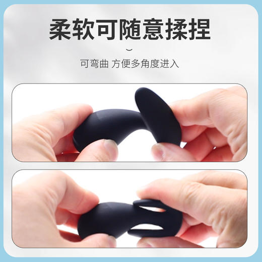 谜姬水滴形船锚肛塞成人后庭刺激玩具情趣用品性趣道具 商品图2